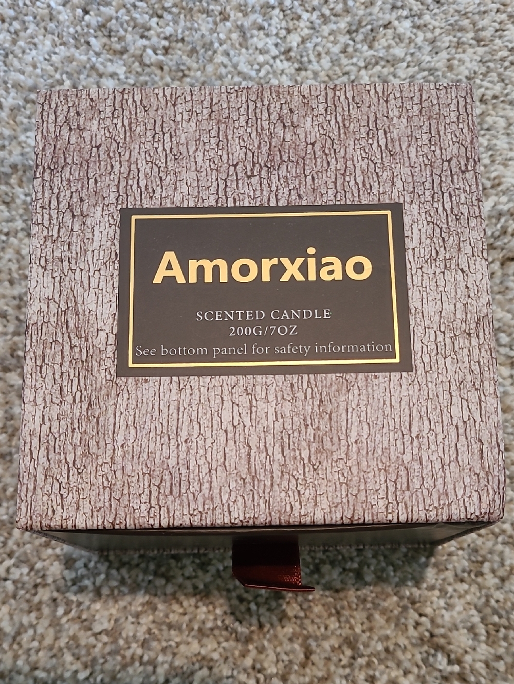 Scented Candle - Brown Packaging
